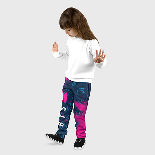 Детские брюки BTS БТС / 3D-принт – фото 3