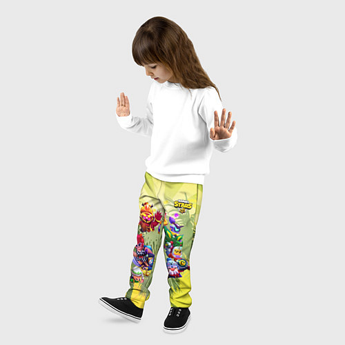 Детские брюки Brawl STARS / 3D-принт – фото 3