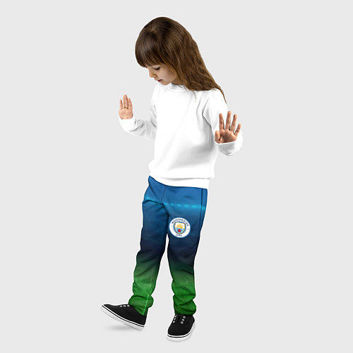 Детские брюки MANCHESTER CITY / 3D-принт – фото 3