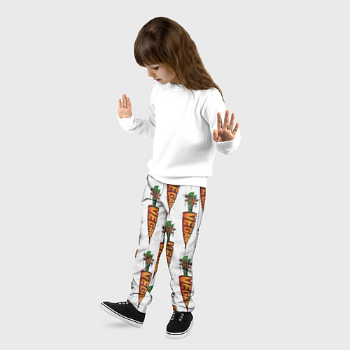 Детские брюки Vegan / 3D-принт – фото 3