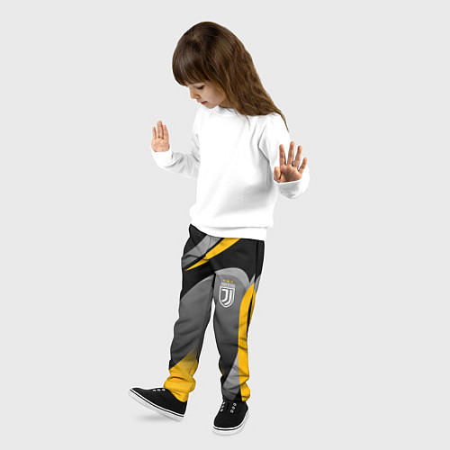 Детские брюки Juventus Uniform / 3D-принт – фото 3