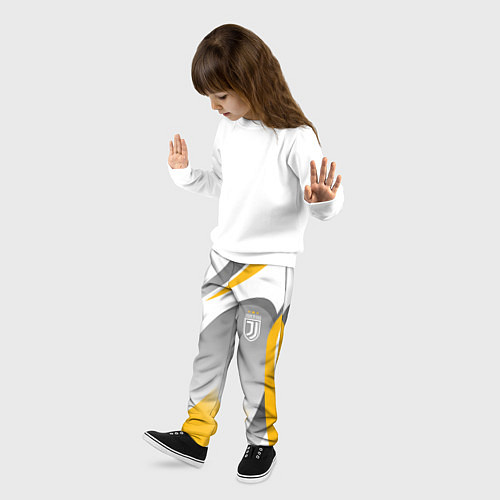 Детские брюки Juventus Uniform / 3D-принт – фото 3