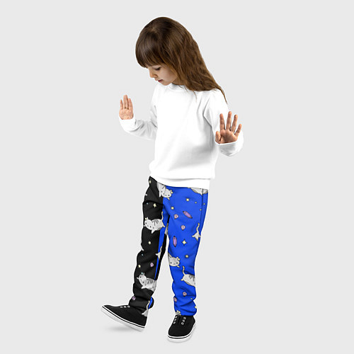 Детские брюки КИСЫ / 3D-принт – фото 3