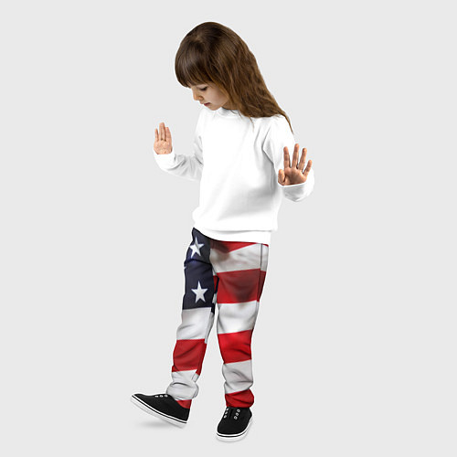 Детские брюки США USA / 3D-принт – фото 3