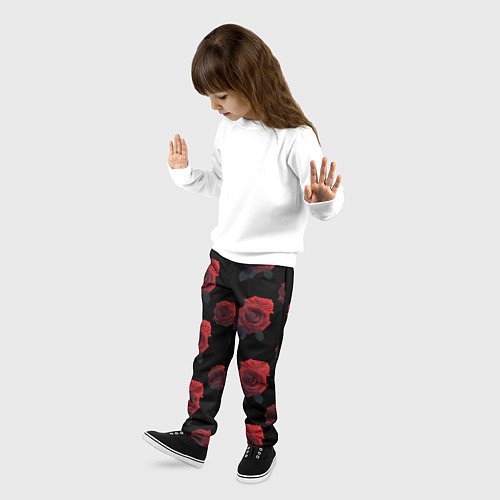 Детские брюки Роза / 3D-принт – фото 3