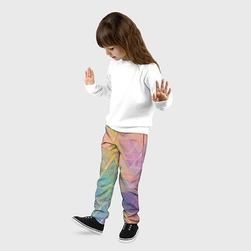 Детские брюки Geometric abstraction / 3D-принт – фото 3