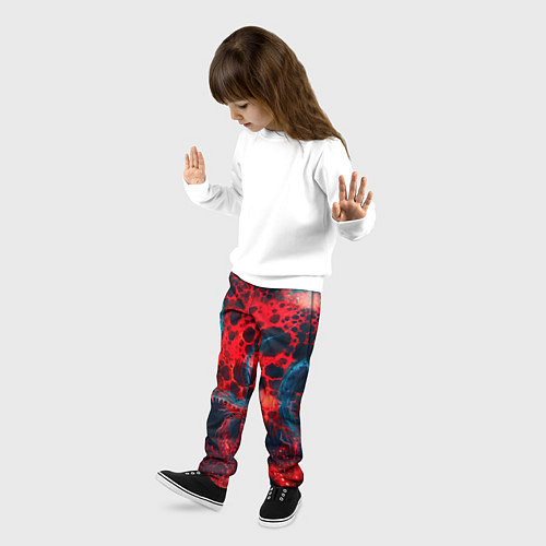 Детские брюки Гигантский космический монстр / 3D-принт – фото 3