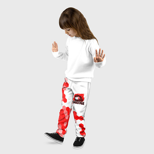 Детские брюки AMONG US - IMPOSTOR / 3D-принт – фото 3