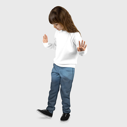 Детские брюки Дымчатый / 3D-принт – фото 3