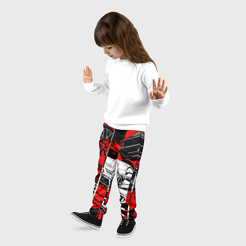 Детские брюки Автомобили / 3D-принт – фото 3