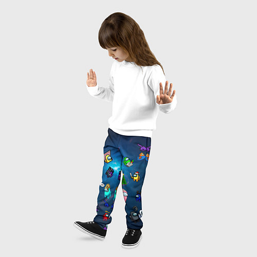 Детские брюки Among US / 3D-принт – фото 3