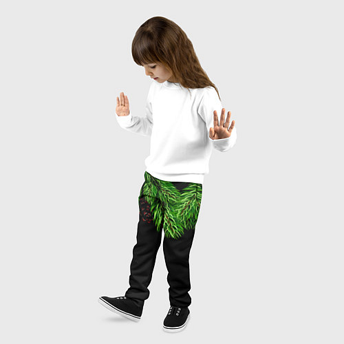 Детские брюки Ёлка / 3D-принт – фото 3