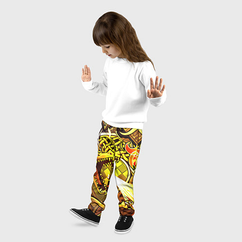 Детские брюки CS GO DRAGON LORE / 3D-принт – фото 3