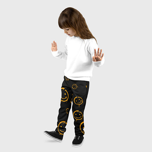 Детские брюки Смайл / 3D-принт – фото 3