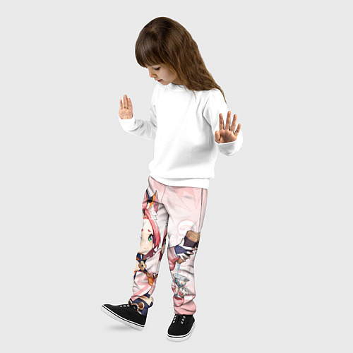 Детские брюки GENSHIN IMPACT, ДИОНА / 3D-принт – фото 3