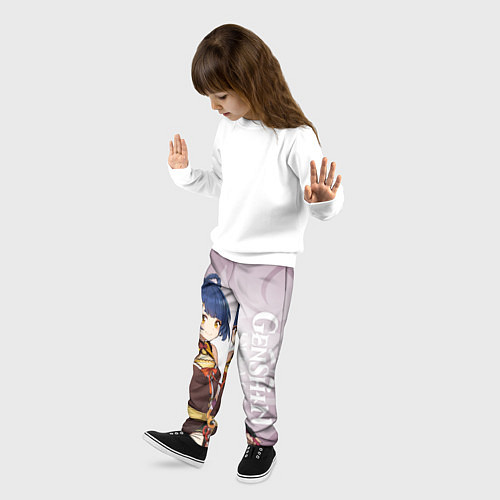 Детские брюки GENSHIN IMPACT, СЯН ЛИН / 3D-принт – фото 3