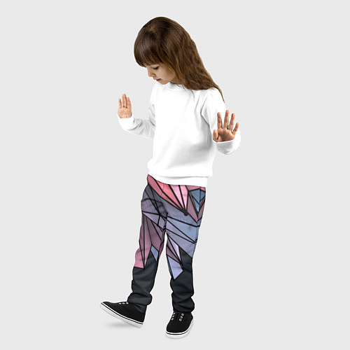 Детские брюки ГеометриЧеский Рисунок / 3D-принт – фото 3