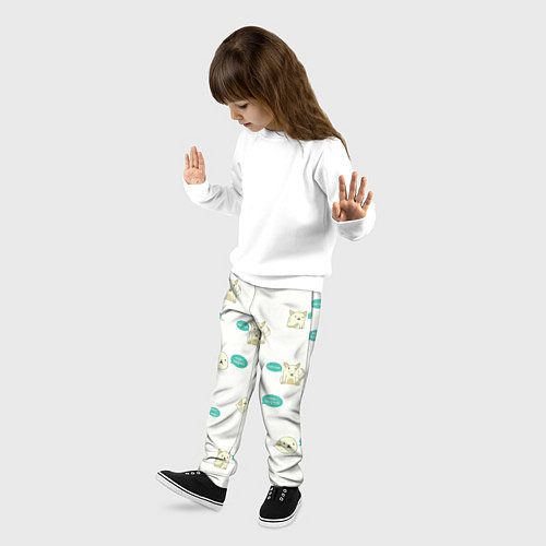 Детские брюки Чык-чырык / 3D-принт – фото 3