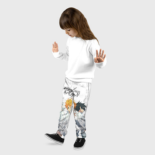 Детские брюки Персонажи Обещанный Неверленд / 3D-принт – фото 3