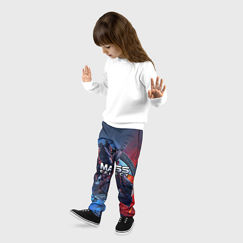 Детские брюки Mass EFFECT Legendary ed / 3D-принт – фото 3