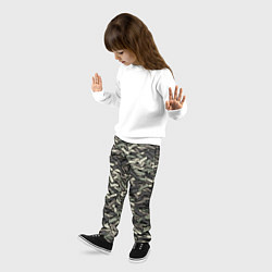 Брюки детские Камуфляж - Димон, цвет: 3D-принт — фото 2