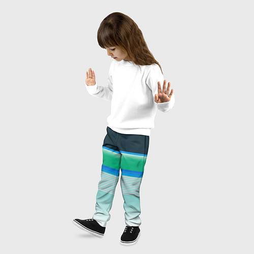 Детские брюки Sea color / 3D-принт – фото 3