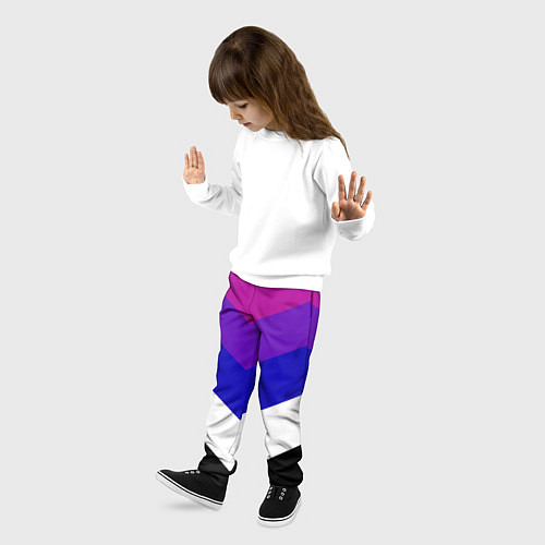 Детские брюки Полосы / 3D-принт – фото 3
