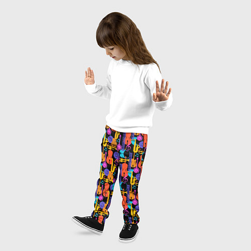Детские брюки Джаз / 3D-принт – фото 3
