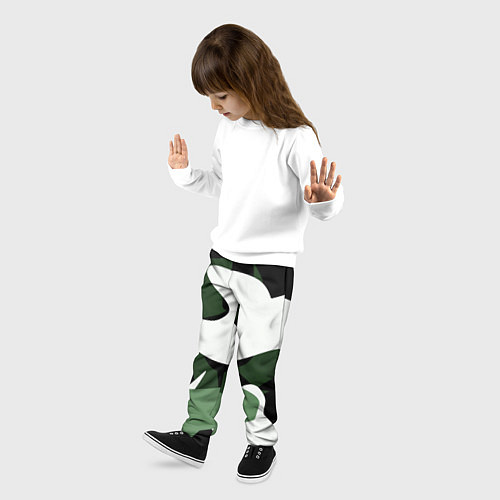 Детские брюки Камуфляж / 3D-принт – фото 3