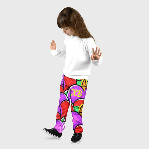 Детские брюки Happy Easter / 3D-принт – фото 3