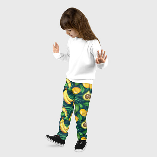 Детские брюки Фрукты / 3D-принт – фото 3