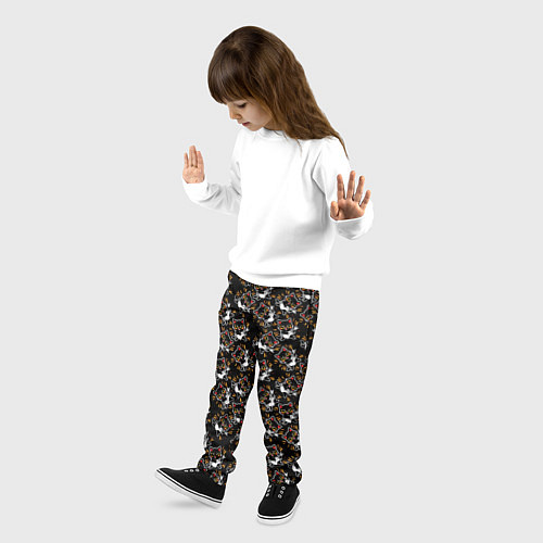 Детские брюки METALLICAT / 3D-принт – фото 3