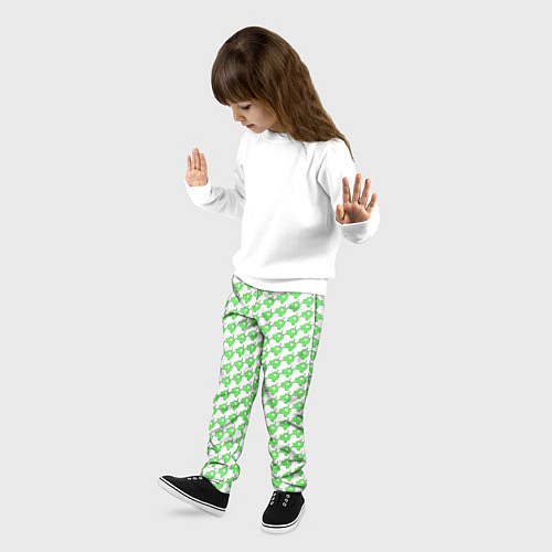 Детские брюки Мозговые слизни / 3D-принт – фото 3