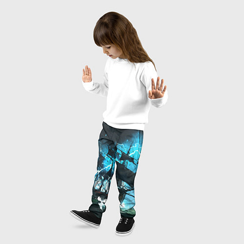 Детские брюки Летучий голландец / 3D-принт – фото 3