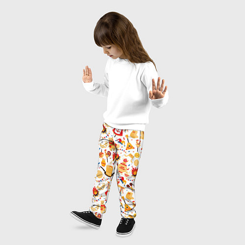 Детские брюки Славянская символика / 3D-принт – фото 3