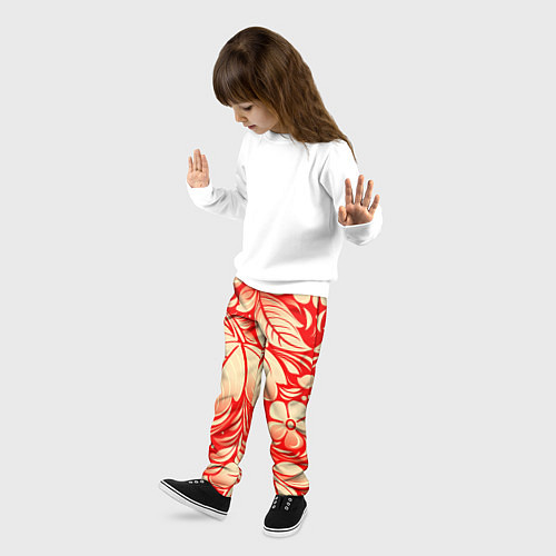 Детские брюки НАЦИОНАЛЬНЫЙ УЗОР / 3D-принт – фото 3