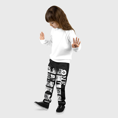 Детские брюки ONE PIECE Главные герои / 3D-принт – фото 3