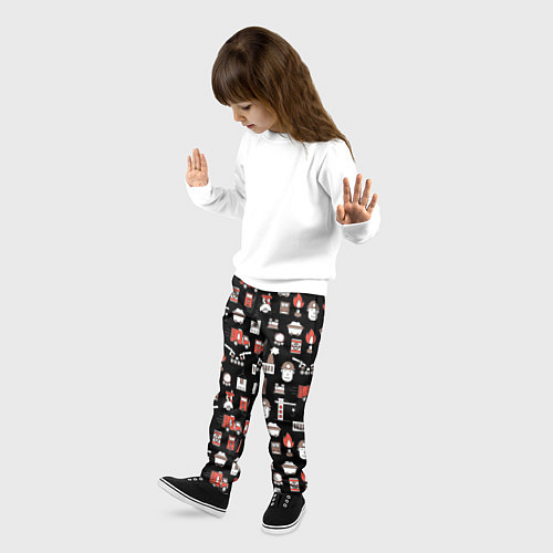 Детские брюки Металлург / 3D-принт – фото 3