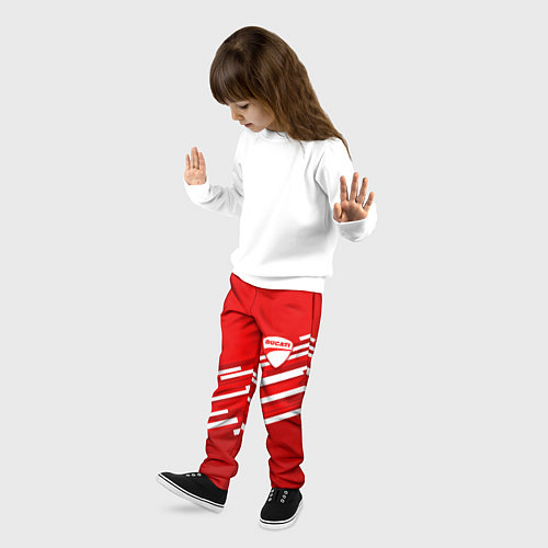 Детские брюки DUCATI ДУКАТИ / 3D-принт – фото 3