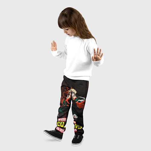 Детские брюки Кацуки Бакуго / 3D-принт – фото 3