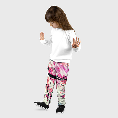Детские брюки ОДИН ДЕНЬ В ЯПОНИИ / 3D-принт – фото 3