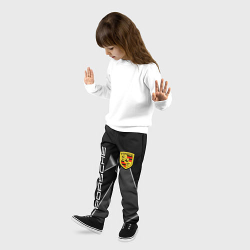 Детские брюки Порше Porsche / 3D-принт – фото 3