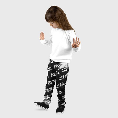 Детские брюки Dead Space - Exposion Pattern / 3D-принт – фото 3