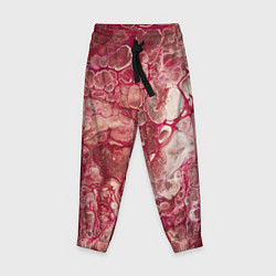 Брюки детские Пурпурный космический разлив, цвет: 3D-принт