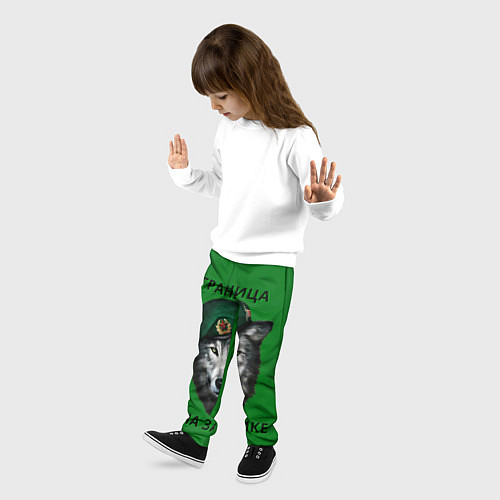Детские брюки Пограничник / 3D-принт – фото 3