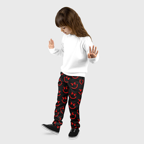 Детские брюки BON JOVI HAVE A NICE DAY / 3D-принт – фото 3