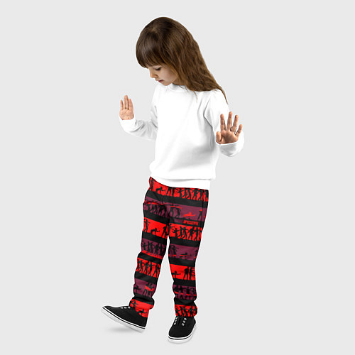 Детские брюки Зомби апокалипсис близко / 3D-принт – фото 3