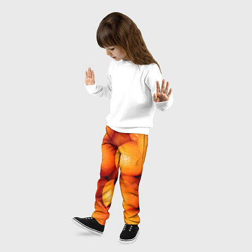 Детские брюки Мандаринчик чик / 3D-принт – фото 3