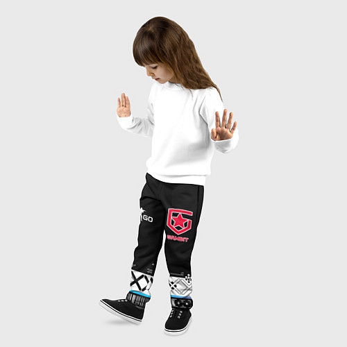 Детские брюки GAMBIT CS:GO Printstream / 3D-принт – фото 3
