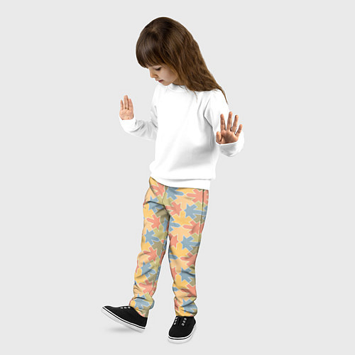 Детские брюки Лисья в фоне / 3D-принт – фото 3